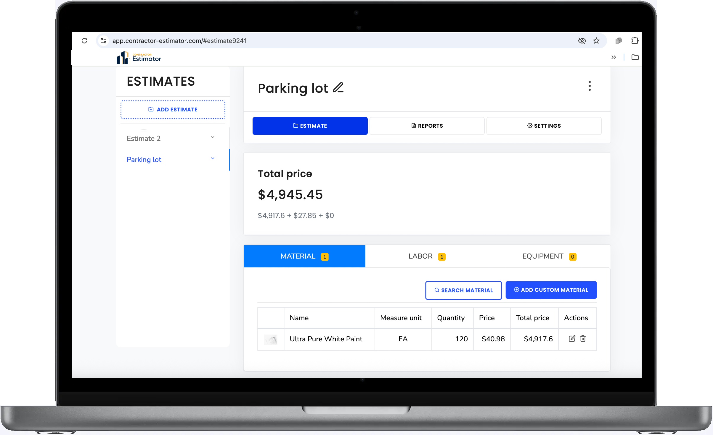 Program devize construcții și instalatii, licitații SEAP